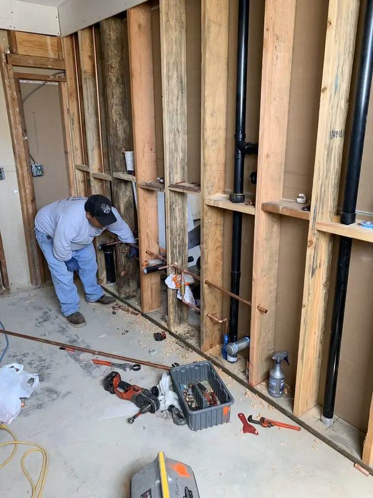 Commercial rough-in plumbing for Water Heater Replacement in Okatie